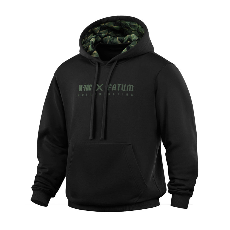 M-Tac кофта Hoodie Cotton Hard Fatum Black
