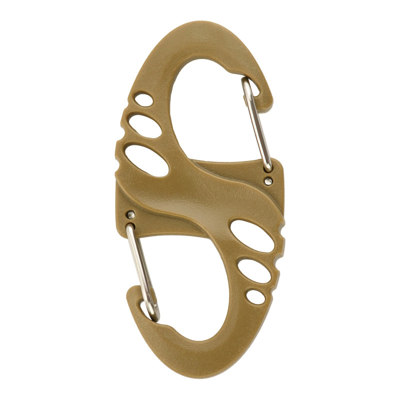 M-Tac карабін S-Hook пластиковий Coyote