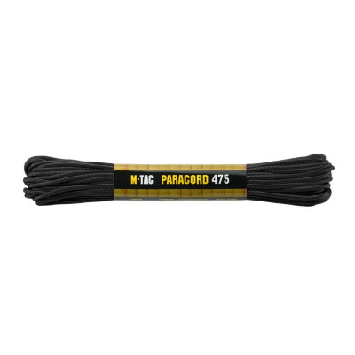 M-Tac паракорд 475 Black 15м