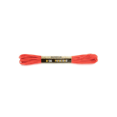 M-Tac паракорд Minicord Safety Orange 15м