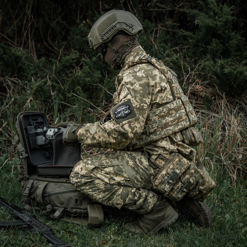 M-Tac нашивка Drohnenführer (вишивка) Black M-Tac нашивка Drohnenführer (вишивка) Black
