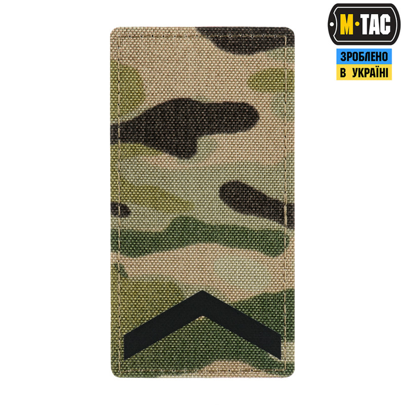 M-Tac погон на липучці старший солдат Multicam M-Tac погон на липучці старший солдат Multicam