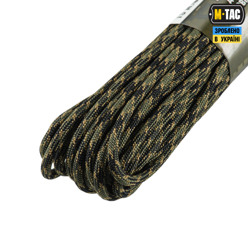 M-Tac паракорд 550 mil-spec Tiger Stripe 15м M-Tac паракорд 550 mil-spec Tiger Stripe 15м