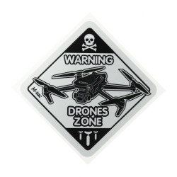M-Tac наклейка Drones Zone Black
