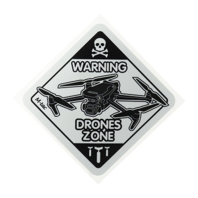 M-Tac наклейка Drones Zone Black
