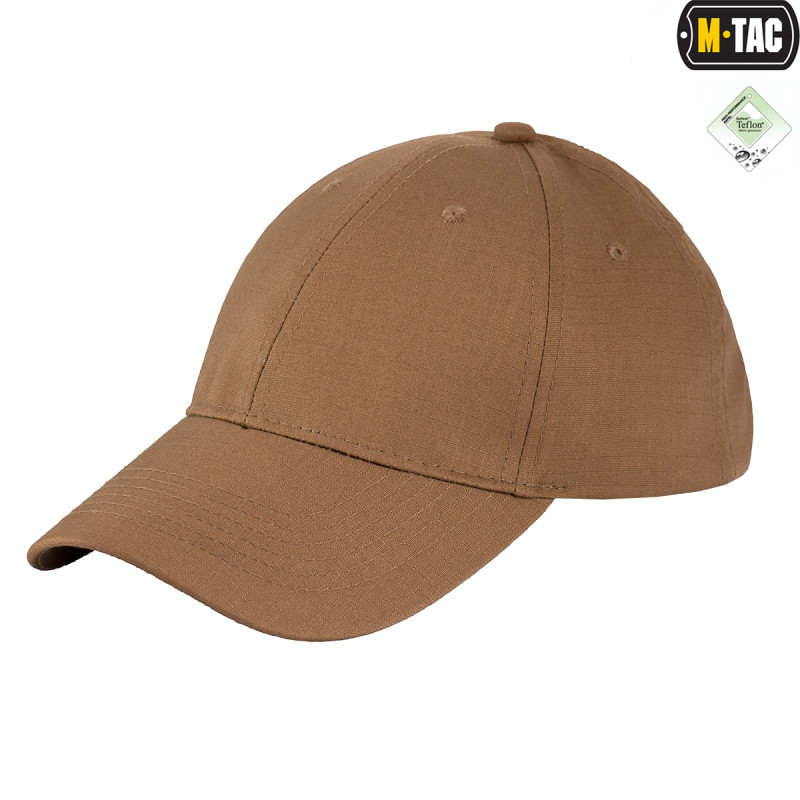 M-Tac бейсболка Flex ріп-стоп Coyote Brown M-Tac бейсболка Flex ріп-стоп Coyote Brown
