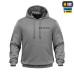 M-Tac кофта Hoodie My Home is my Castle Light Hard Grey — фото 4