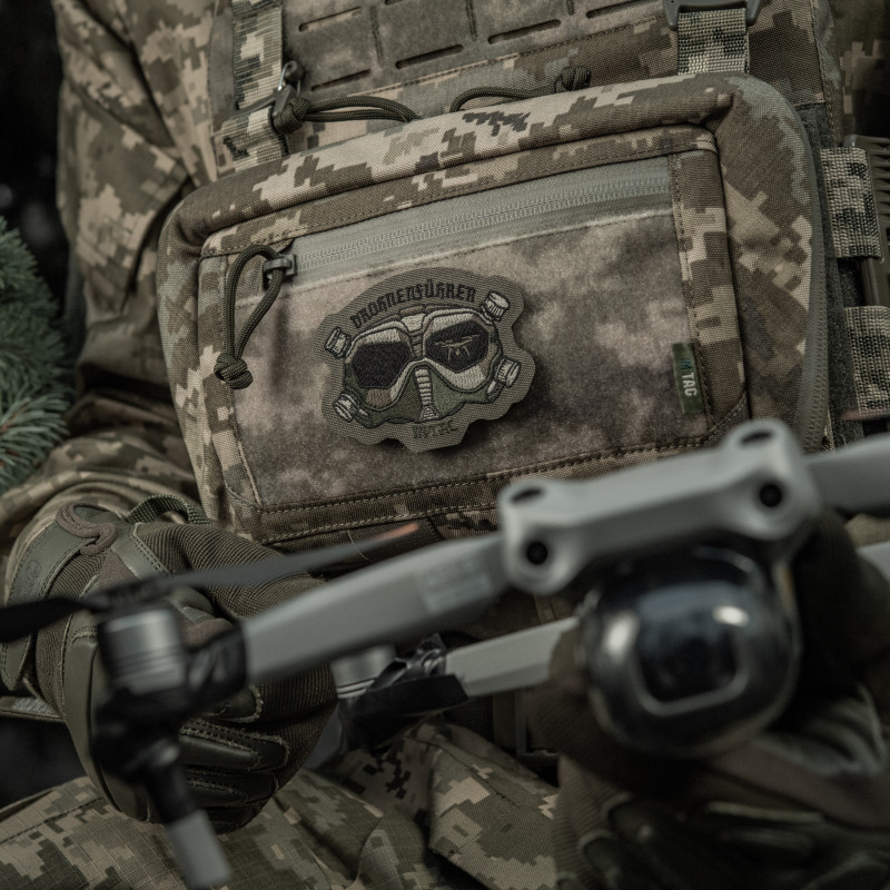 M-Tac нашивка Drohnenführer (вишивка) Ranger Green