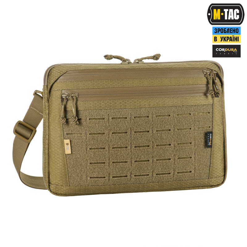 M-Tac сумка Admin Bag Large Elite з липучкою Hex Coyote M-Tac сумка Admin Bag Large Elite з липучкою Hex Coyote