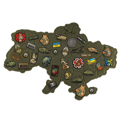 M-Tac панель для нашивок Мапа України Ranger Green