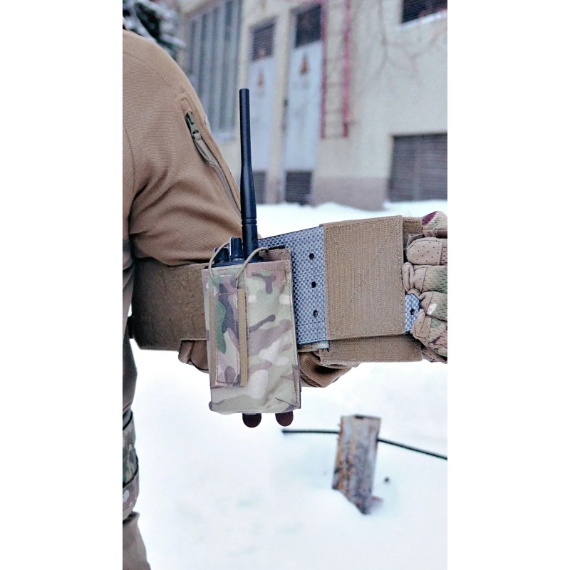 Підсумок під рацію з жорсткою панеллю Vik-Tailor, MultiCam