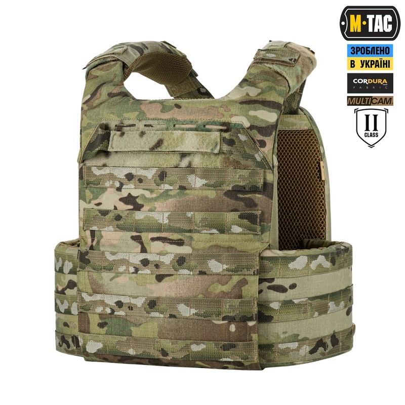 M-Tac плитоноска Cuirass Elite 2 клас захисту (розмір плити M) Multicam M-Tac плитоноска Cuirass Elite 2 клас захисту (розмір плити M) Multicam