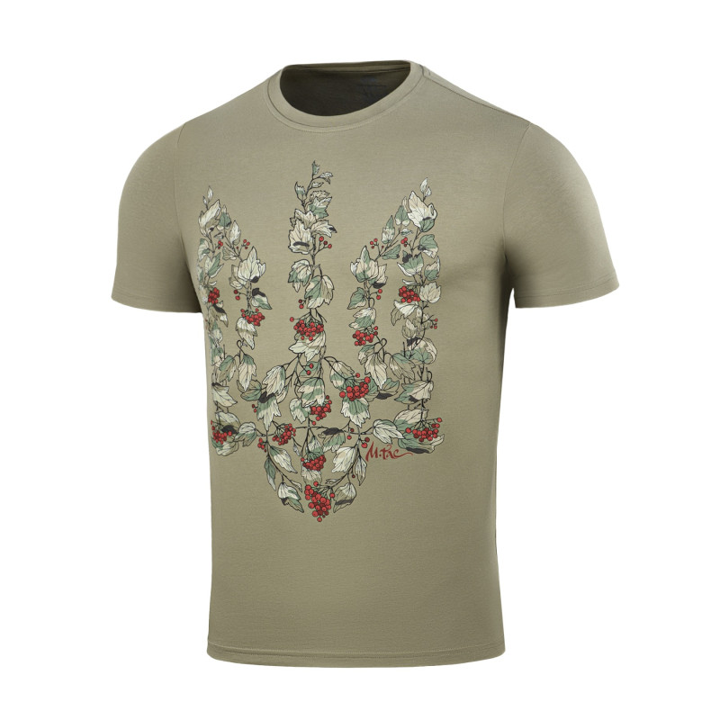 M-Tac футболка Тризуб калина camo Tan