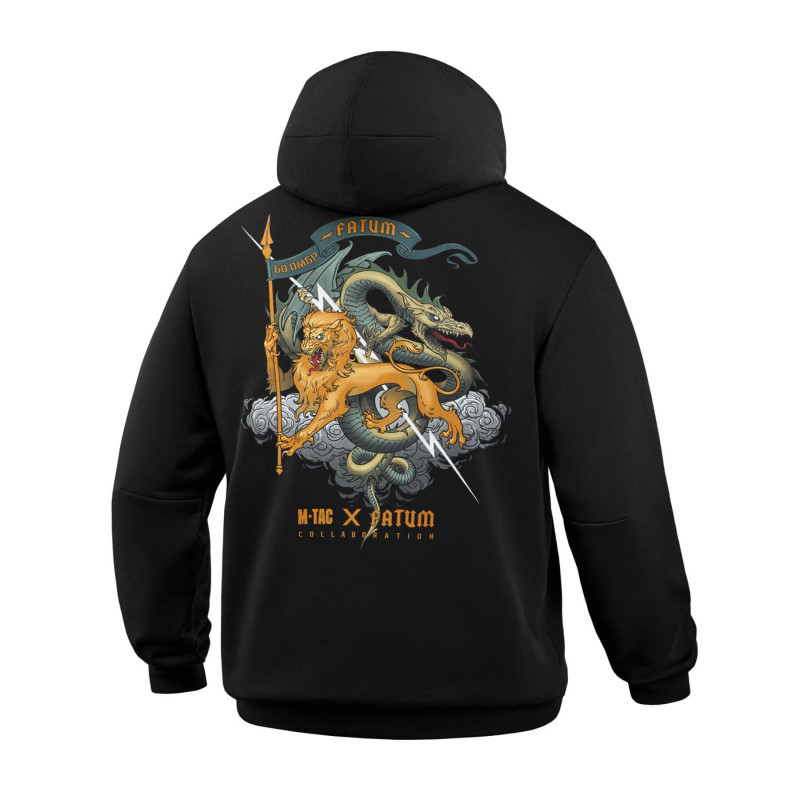 M-Tac кофта Hoodie Cotton Hard Fatum Black