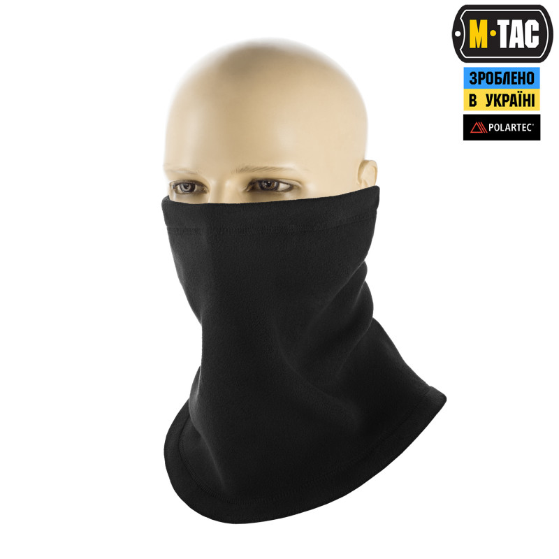 M-Tac шарф-труба Elite короткий з затяжкою фліс (320г/м2) Black M-Tac шарф-труба Elite короткий з затяжкою фліс (320г/м2) Black