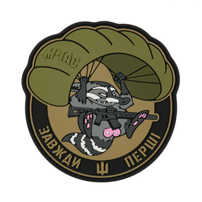 M-Tac нашивка Єнот (PVC)