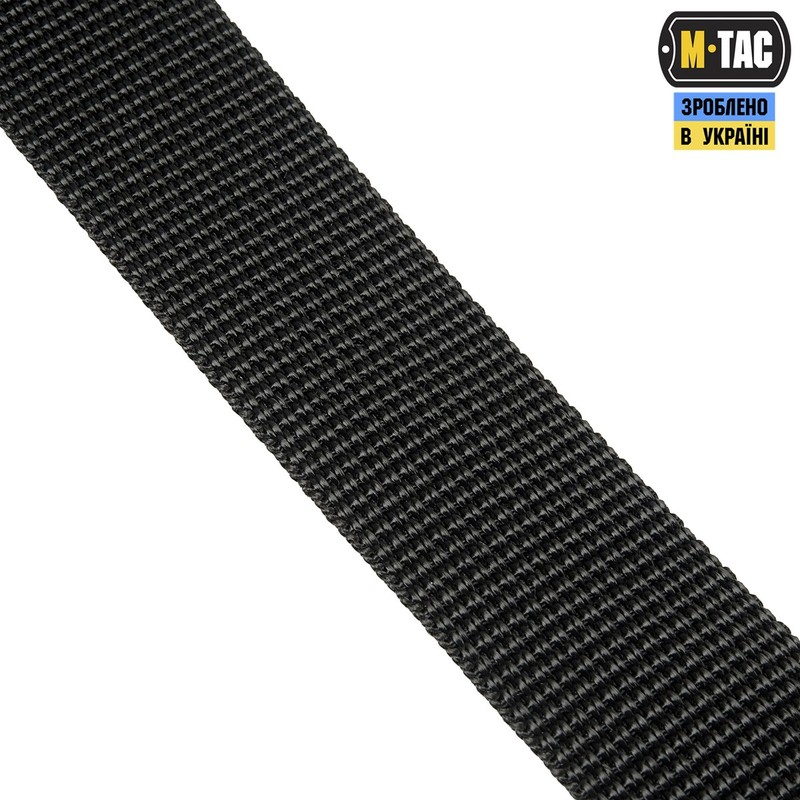 M-Tac ремінь збройовий одноточковий Black