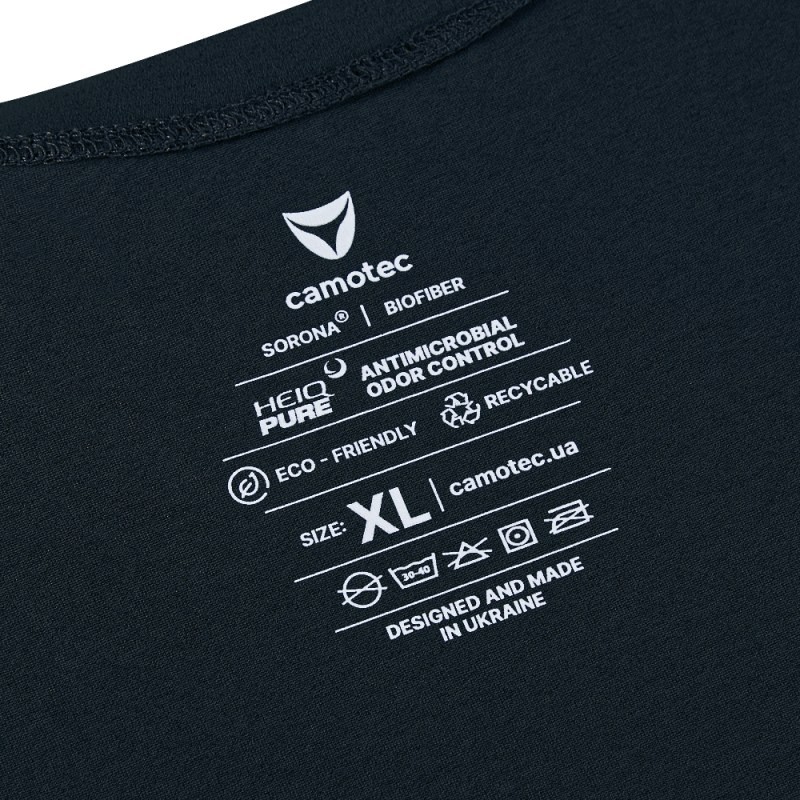 Футболка Totem V-neck Темно-синя 8282