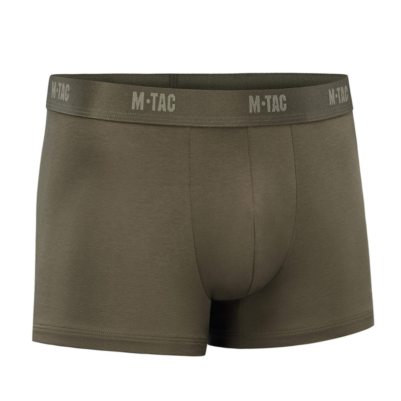 M-Tac труси Men Cotton Stretch Boxer Briefs Dark Olive