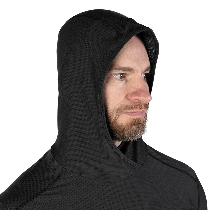 Лонгслів Chiton Hood 2.0 Чорний 9660