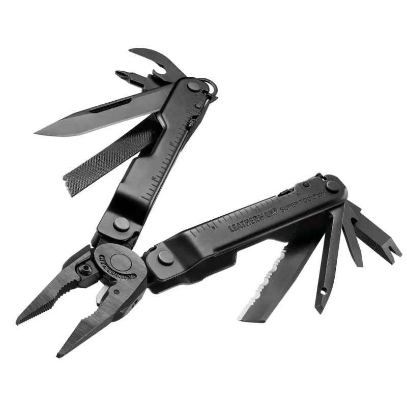 Мультитул Leatherman Super Tool 300М BLACK. Чохол MOLLE