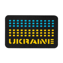 M-Tac нашивка Ukraine Laser Cut Black/Yellow/Blue/GID