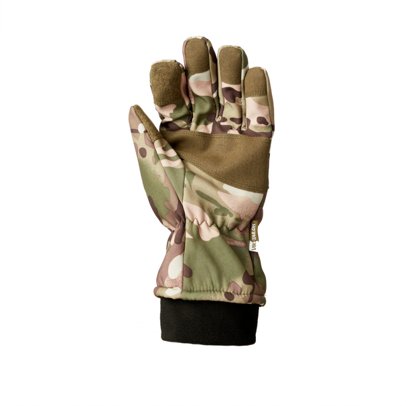 Рукавиці Vik-Tailor Softshell, MultiCam Рукавиці Vik-Tailor Softshell, MultiCam