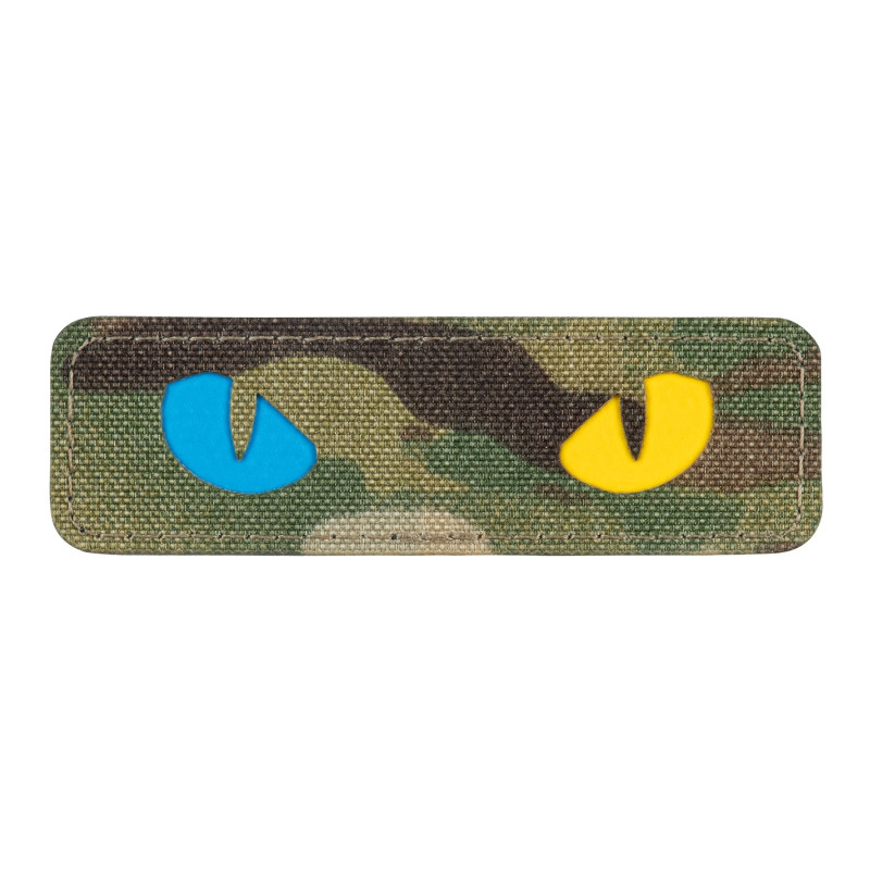M-Tac нашивка Cat Eyes Laser Cut Multicam/Yellow/Blue/GID M-Tac нашивка Cat Eyes Laser Cut Multicam/Yellow/Blue/GID