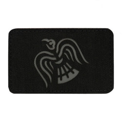 M-Tac нашивка Знамя Ворона Laser Cut Black/Grey