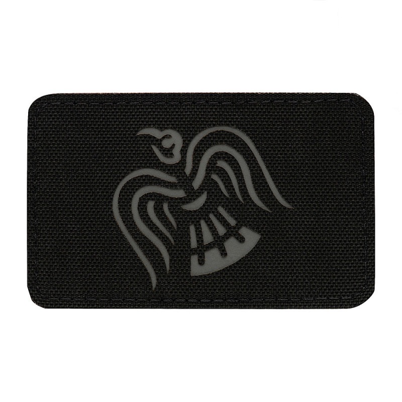M-Tac нашивка Знамя Ворона Laser Cut Black/Grey