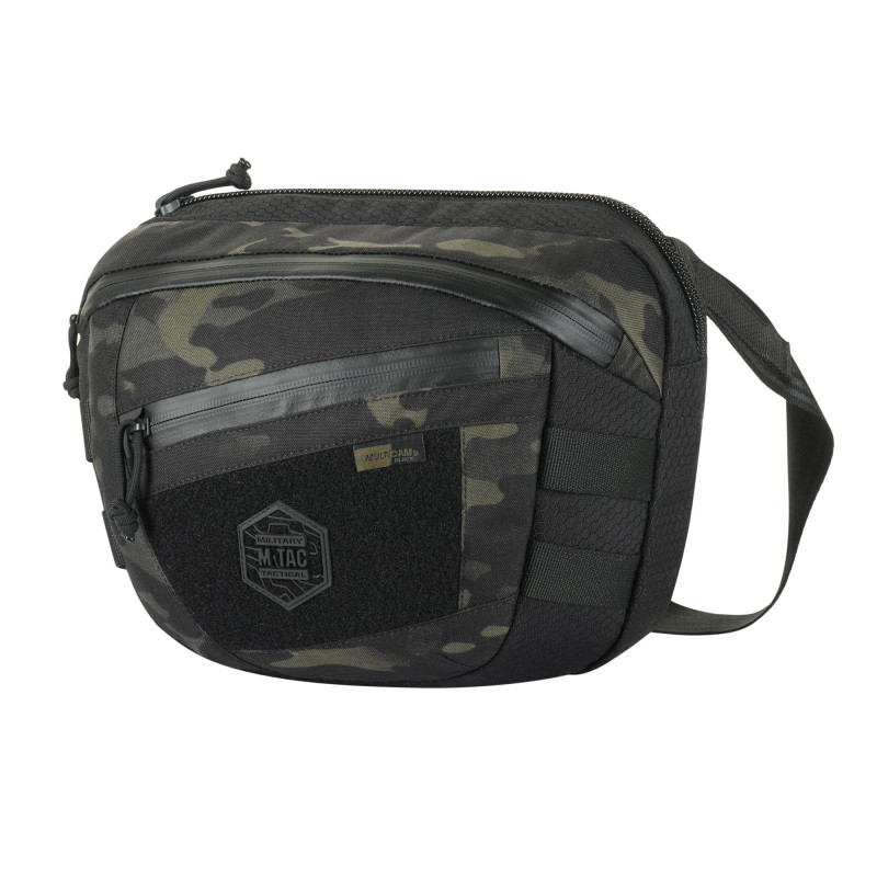 M-Tac сумка Sphaera Hex Hardsling Bag Large з липучкою Elite Multicam Black/Black