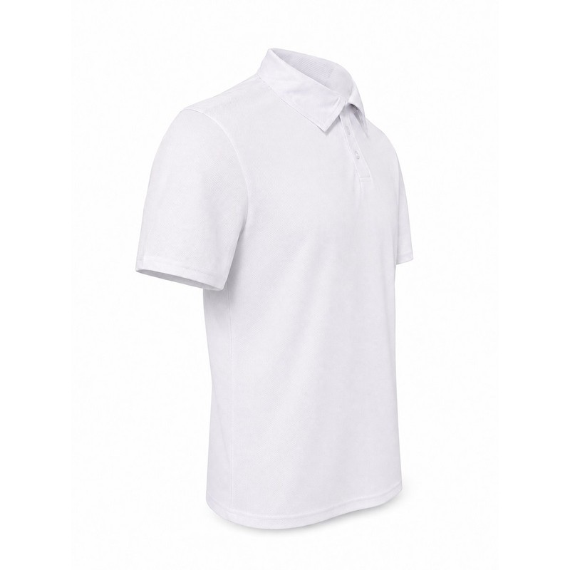 Футболка-поло з липучками Vik-Tailor Coolmax, White