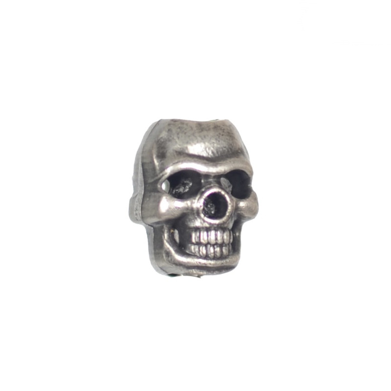 M-Tac намистина Skull Stopper Metal Brushed