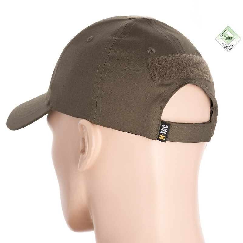 M-Tac бейсболка з липучкою Flex ріп-стоп Dark Olive