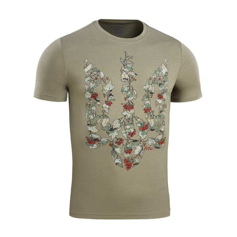 M-Tac футболка Тризуб калина camo Tan