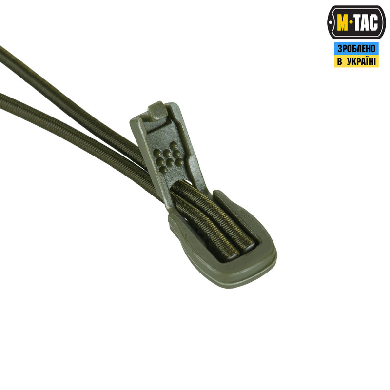 M-Tac шнурки Elastic Shoelaces OD Green 120 см