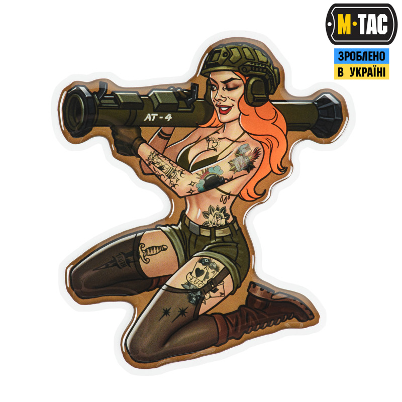 M-Tac наклейка girl №9 AT4 Тату
