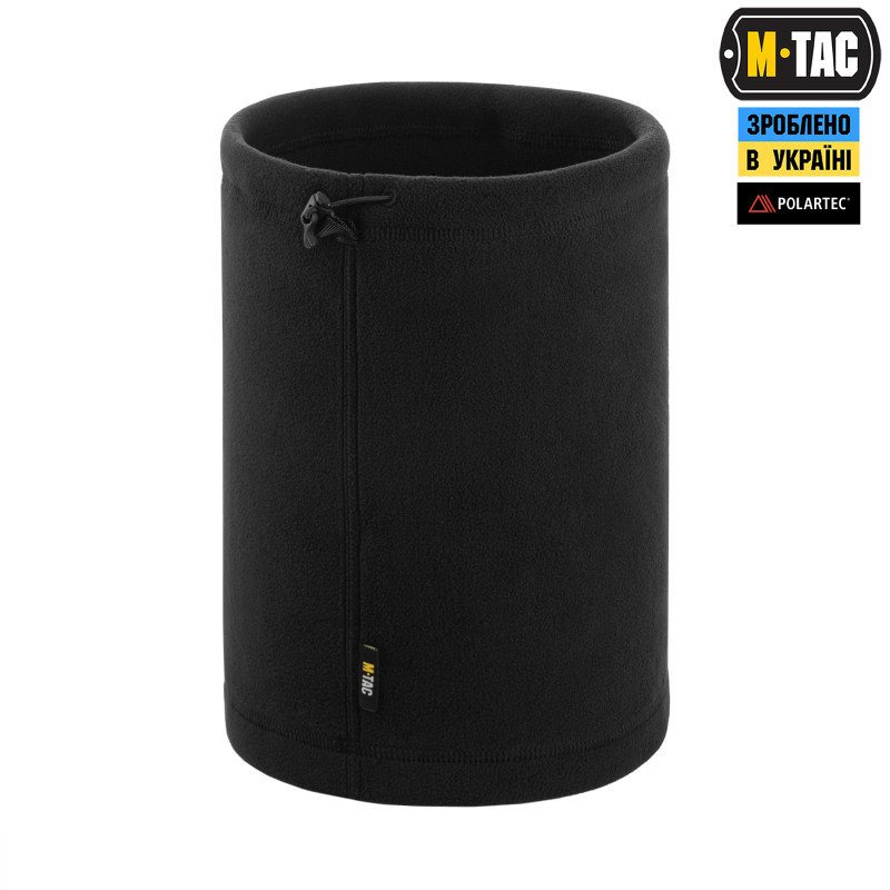 M-Tac шарф-труба Elite короткий з затяжкою фліс (320г/м2) Black M-Tac шарф-труба Elite короткий з затяжкою фліс (320г/м2) Black