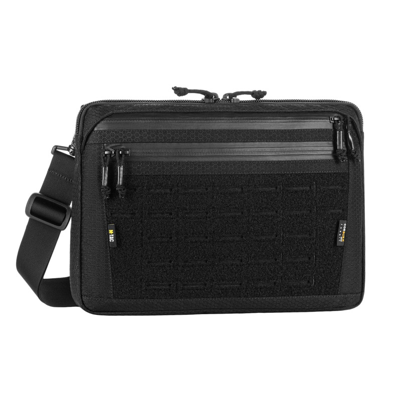 M-Tac сумка Admin Bag Large Elite з липучкою Hex Black