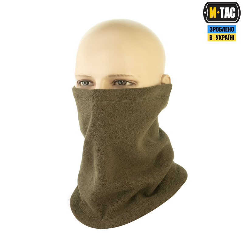 M-Tac шарф-труба Elite короткий з затяжкою фліс (320г/м2) Dark Olive M-Tac шарф-труба Elite короткий з затяжкою фліс (320г/м2) Dark Olive