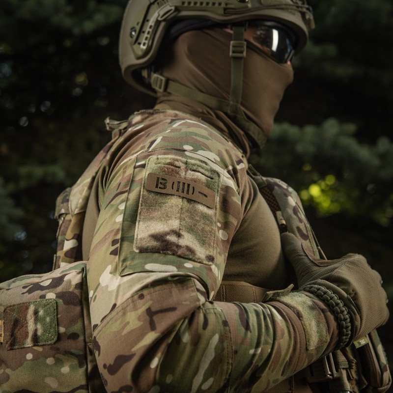 M-Tac нашивка група крові B (III) - наскрізна Laser Cut 25х80 Coyote M-Tac нашивка група крові B (III) - наскрізна Laser Cut 25х80 Coyote