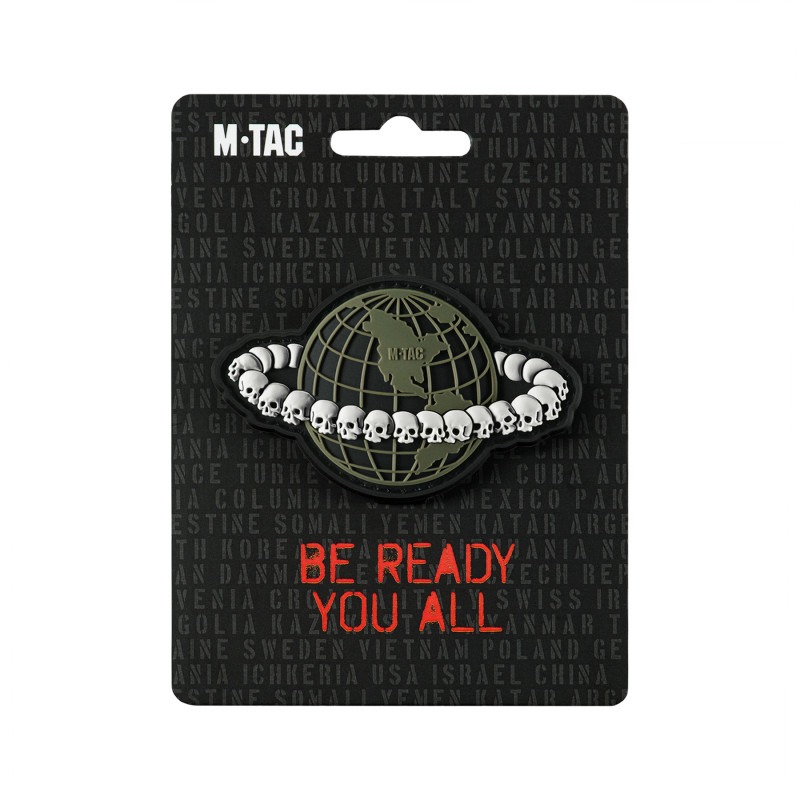 M-Tac нашивка Planet PVC Olive