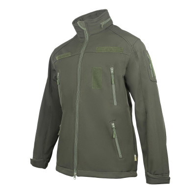 Куртка Vik-Tailor SoftShell з липучками для шевронів, Olive