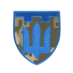 Шеврон Територіальна оборона MM14/Синій