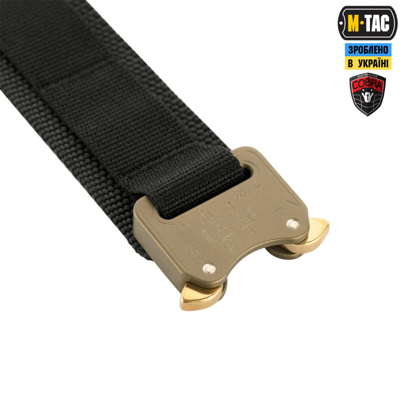 M-Tac ремінь Cobra Buckle Belt Black