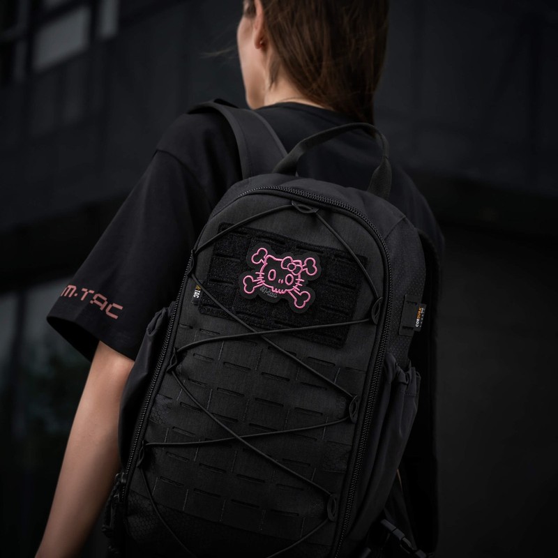 M-Tac нашивка KITTY контур (вишивка) Black M-Tac нашивка KITTY контур (вишивка) Black