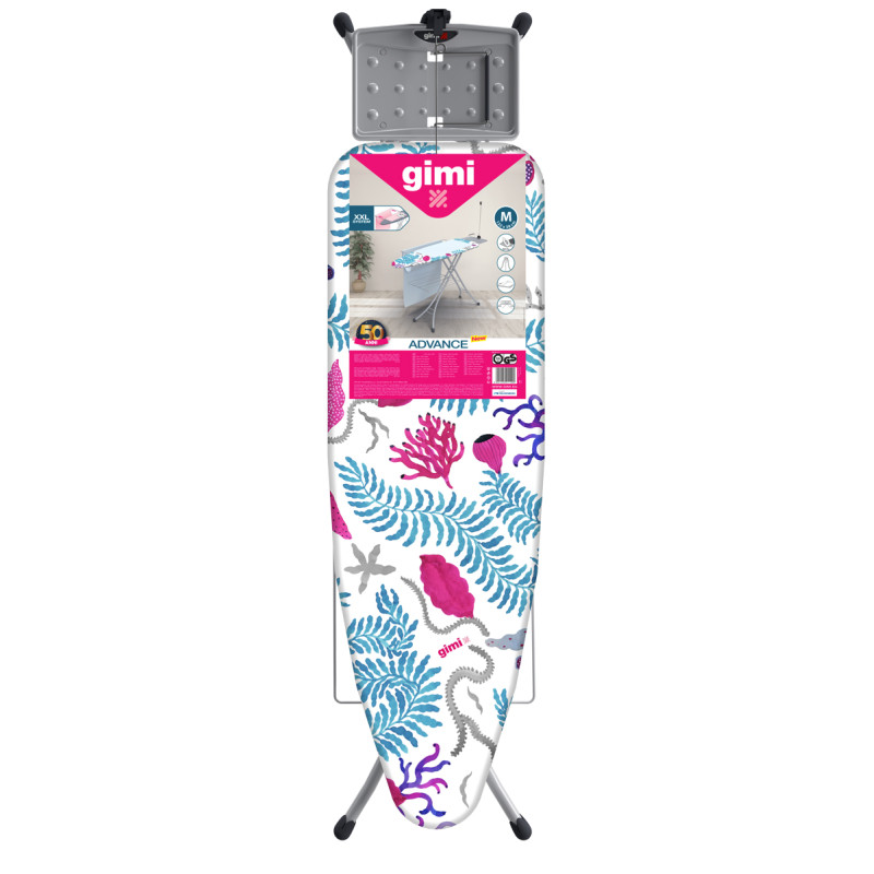 Дошка для прасування Gimi Advance M Coral Turquoise (155577) Дошка для прасування Gimi Advance M Coral Turquoise (155577)