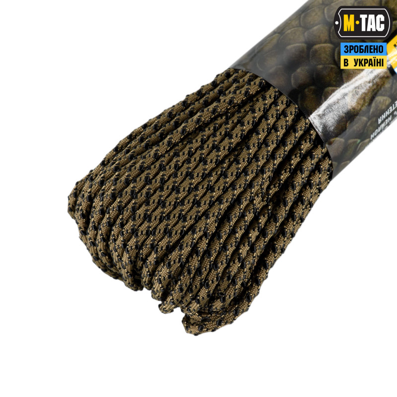 M-Tac паракорд Dragon Cord 30m Coyote/Black M-Tac паракорд Dragon Cord 30m Coyote/Black