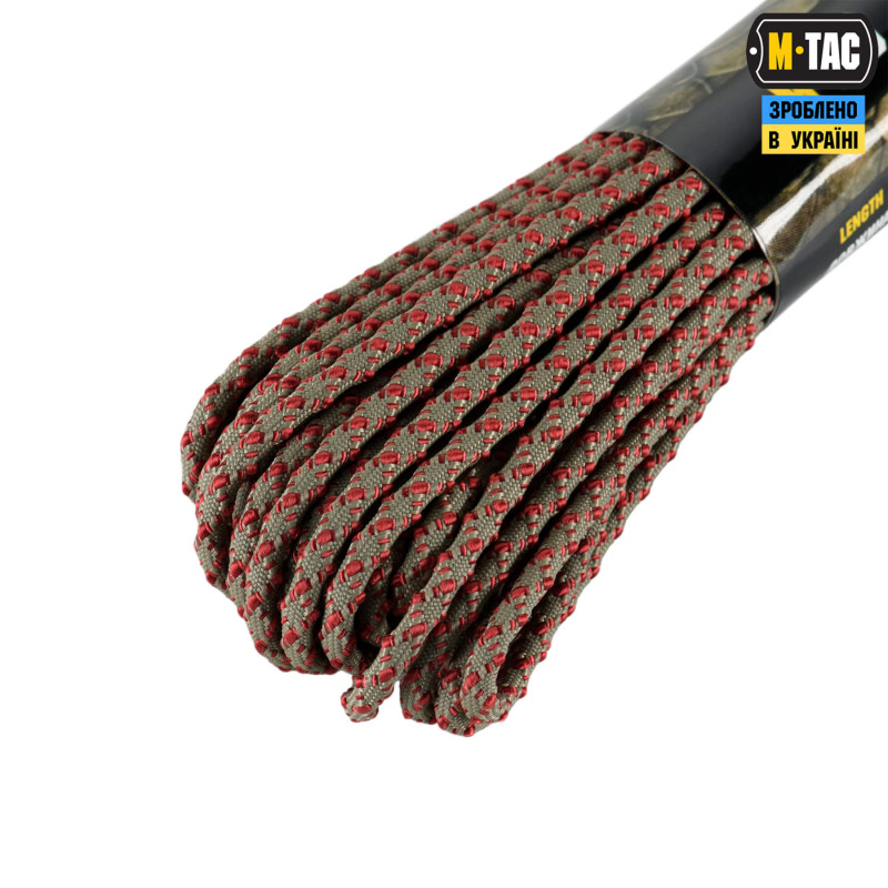 M-Tac паракорд Dragon Cord 15m Tan/Maroon M-Tac паракорд Dragon Cord 15m Tan/Maroon