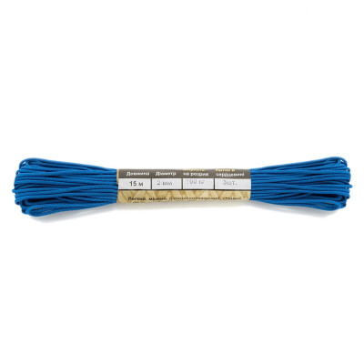 M-Tac паракорд Minicord Electric Blue 15м